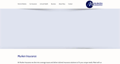Desktop Screenshot of murkeninsurance.com