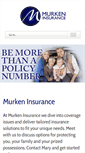 Mobile Screenshot of murkeninsurance.com